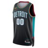 Män Detroit Pistons Tröja Skräddarsydda Nike 2025-26 City Edition Svart Swingman